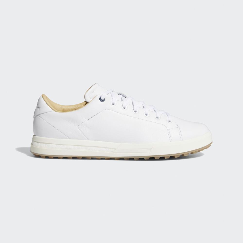 Pantofi Golf Adidas Adipure SP 2.0 Barbati Romania - Albi/Argintii Metal EF8396